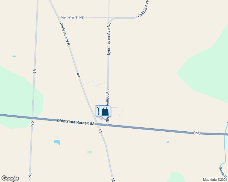 map of restaurants, bars, coffee shops, grocery stores, and more near 4466 Lynnhaven Avenue Northeast in Louisville