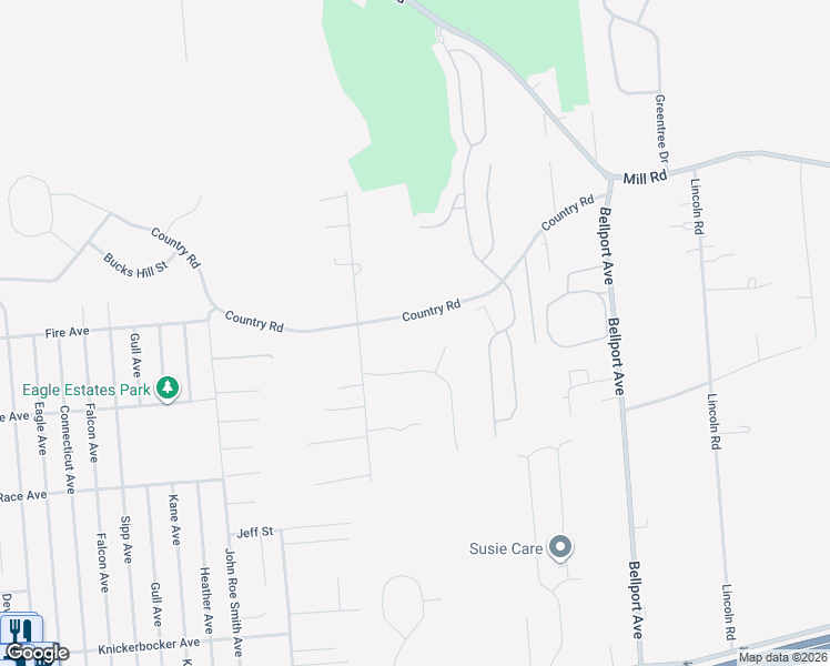 map of restaurants, bars, coffee shops, grocery stores, and more near 202 Country Road in Medford