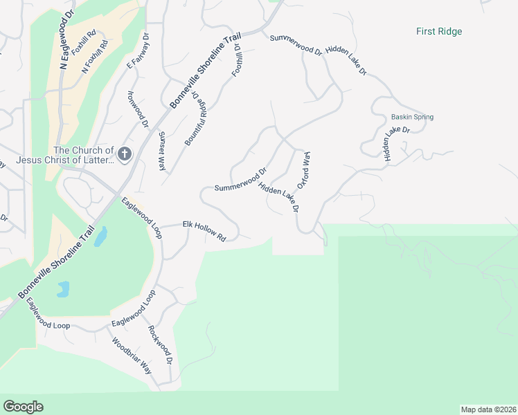 map of restaurants, bars, coffee shops, grocery stores, and more near 4738 Spring Meadow Circle in Bountiful
