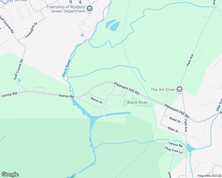 map of restaurants, bars, coffee shops, grocery stores, and more near 14 Barney Street in Randolph