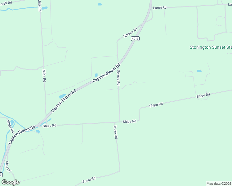 map of restaurants, bars, coffee shops, grocery stores, and more near Trail 481 in Sunbury