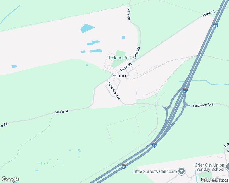map of restaurants, bars, coffee shops, grocery stores, and more near 155 Lakeside Avenue in Delano