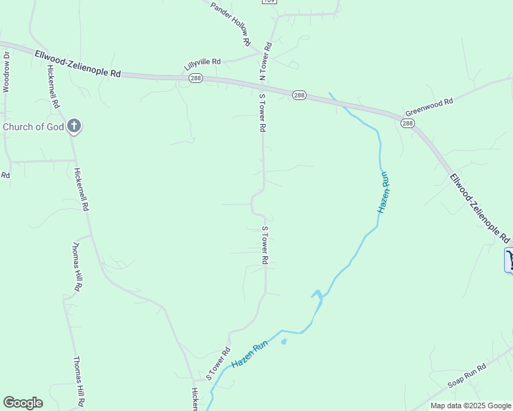 229 South Tower Road, Fombell PA Walk Score