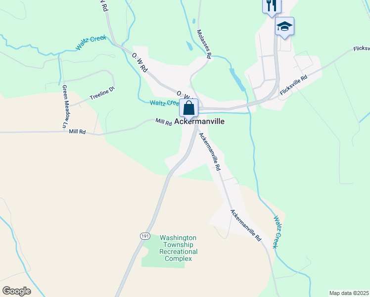 map of restaurants, bars, coffee shops, grocery stores, and more near 806 Washington Boulevard in Bangor