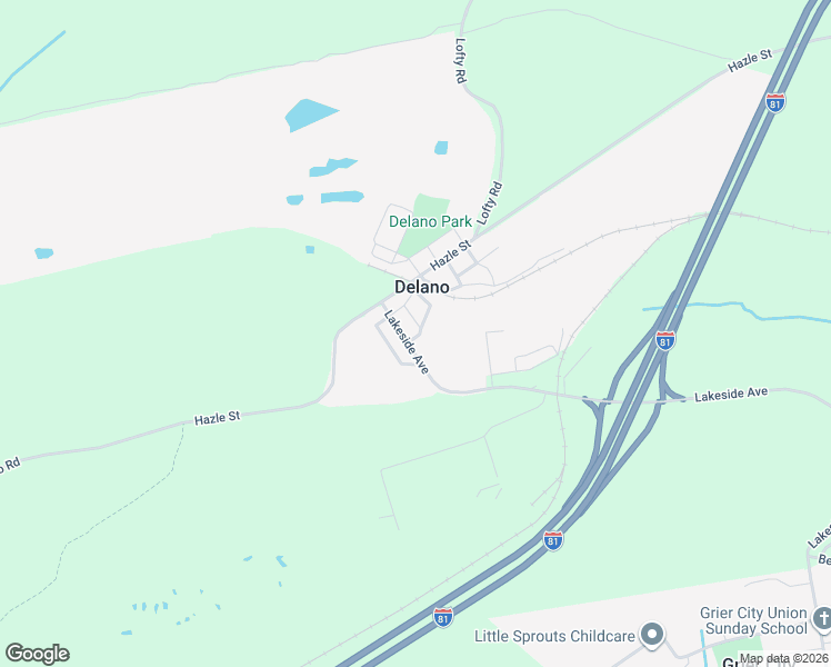 map of restaurants, bars, coffee shops, grocery stores, and more near 29 Lakeside Avenue in Barnesville