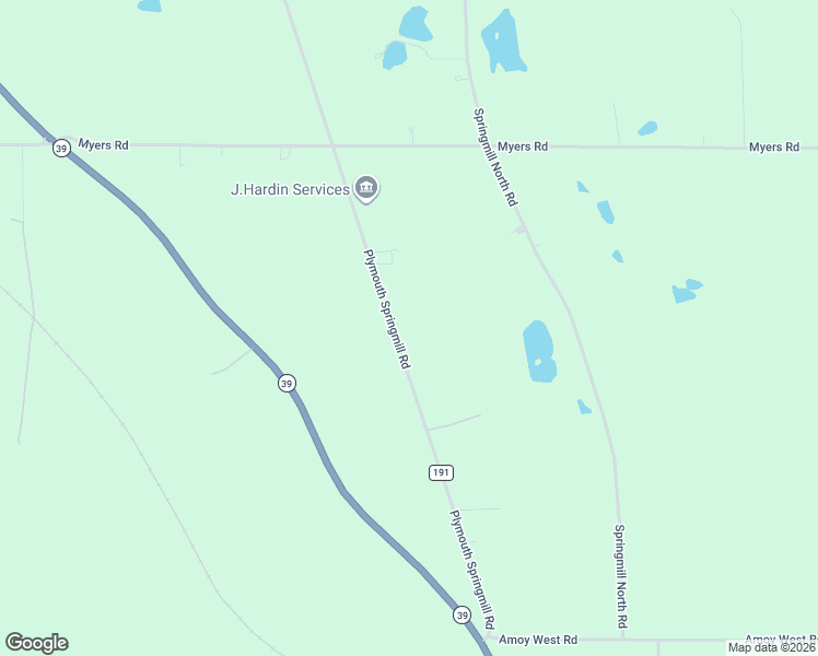map of restaurants, bars, coffee shops, grocery stores, and more near 3110 Plymouth Springmill Road in Shelby
