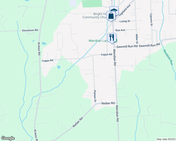 map of restaurants, bars, coffee shops, grocery stores, and more near 137 Plateau Street in Renfrew