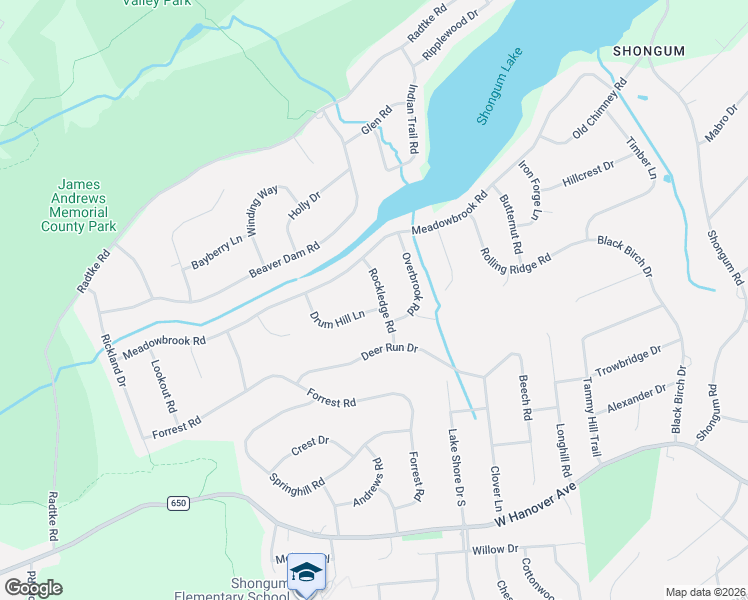 map of restaurants, bars, coffee shops, grocery stores, and more near 3 Drum Hill Lane in Randolph
