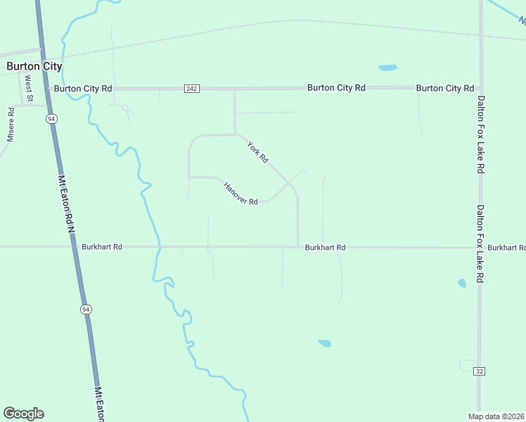 map of restaurants, bars, coffee shops, grocery stores, and more near 16591 Hanover Road in Orrville