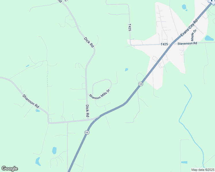 map of restaurants, bars, coffee shops, grocery stores, and more near 2209 Shannon Mills Dr in Butler