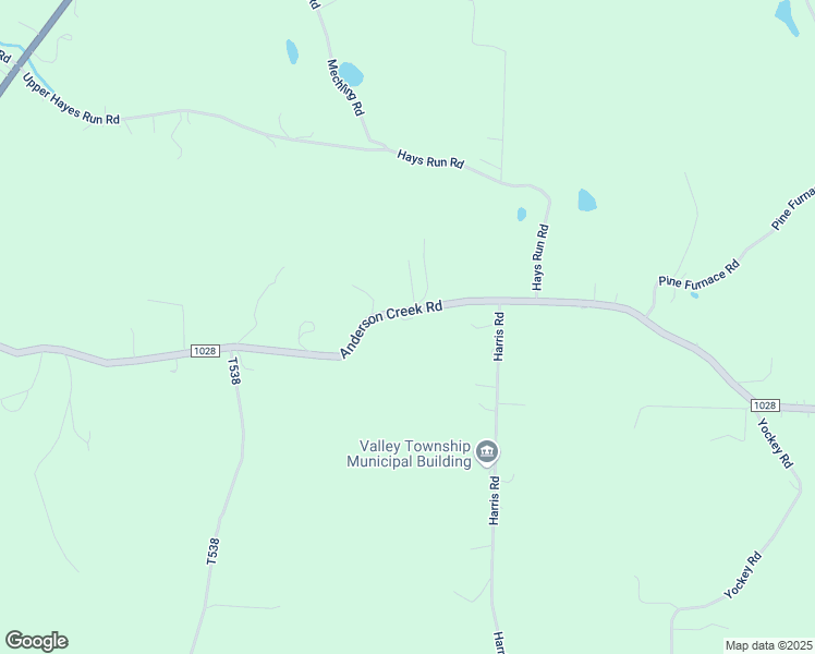 map of restaurants, bars, coffee shops, grocery stores, and more near Anderson Creek Road in Kittanning