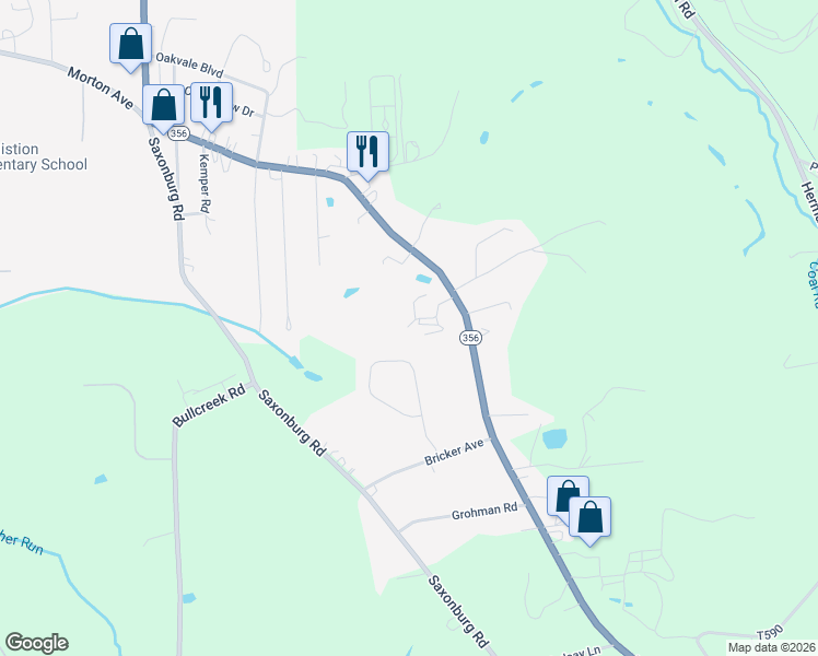 map of restaurants, bars, coffee shops, grocery stores, and more near 180 Freeport Road in Butler