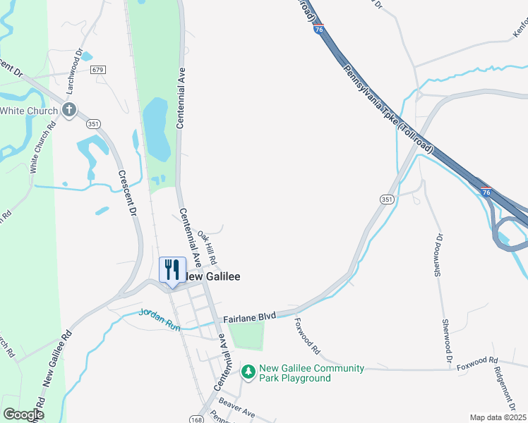 map of restaurants, bars, coffee shops, grocery stores, and more near in Big Beaver