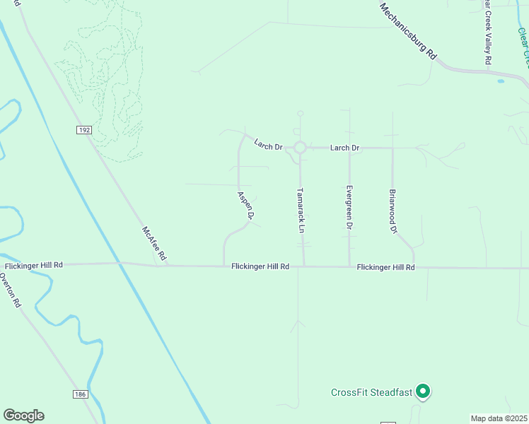 map of restaurants, bars, coffee shops, grocery stores, and more near 3221 Aspen Dr in Wooster