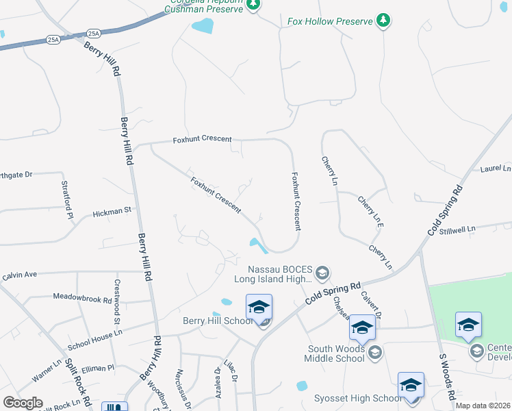 map of restaurants, bars, coffee shops, grocery stores, and more near 255 Foxhunt Crescent in Oyster Bay Cove