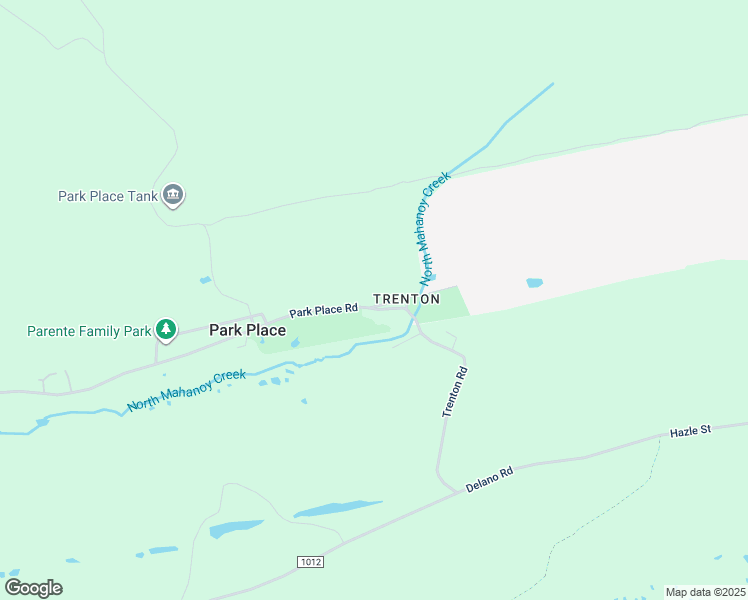 map of restaurants, bars, coffee shops, grocery stores, and more near 42 Trenton Road in Mahanoy City