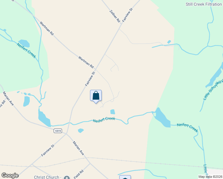 map of restaurants, bars, coffee shops, grocery stores, and more near 432 Fairview Street in Tamaqua