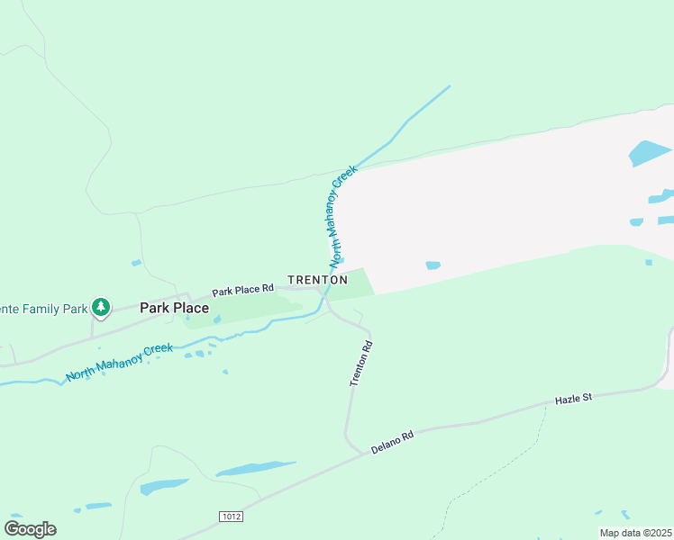 map of restaurants, bars, coffee shops, grocery stores, and more near 19 Trenton Road in Mahanoy City