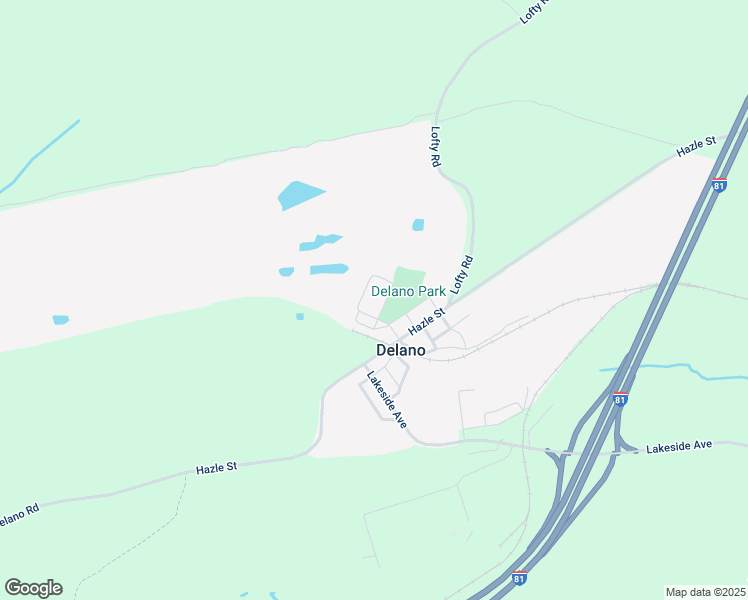 map of restaurants, bars, coffee shops, grocery stores, and more near 150 Willow Street in Delano
