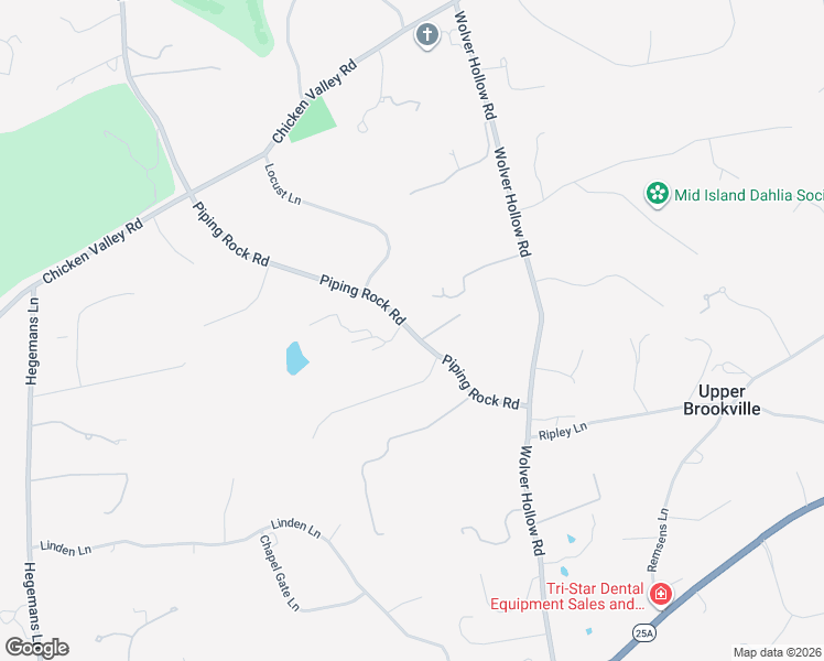 map of restaurants, bars, coffee shops, grocery stores, and more near 285 Piping Rock Road in Locust Valley