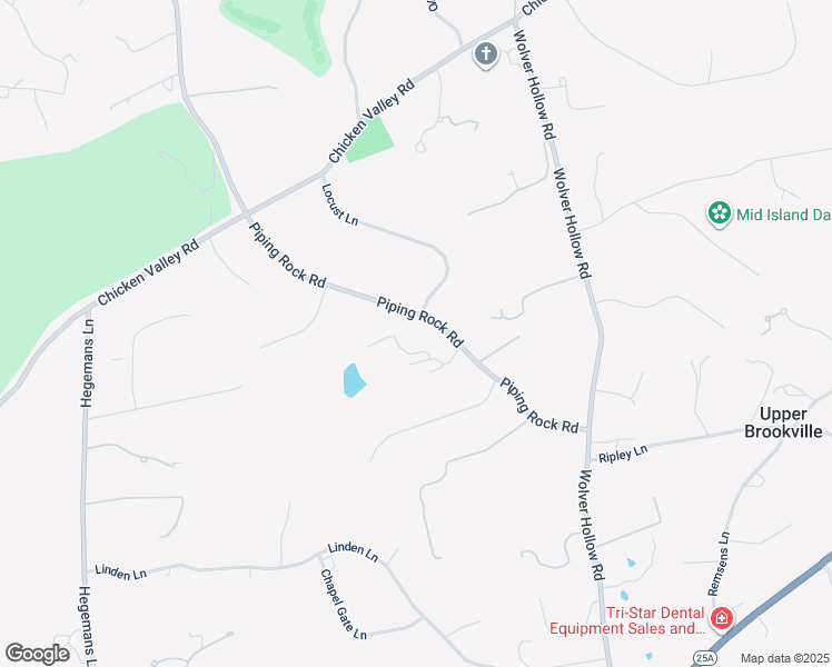 map of restaurants, bars, coffee shops, grocery stores, and more near 1 Locust Lane in Glen Head