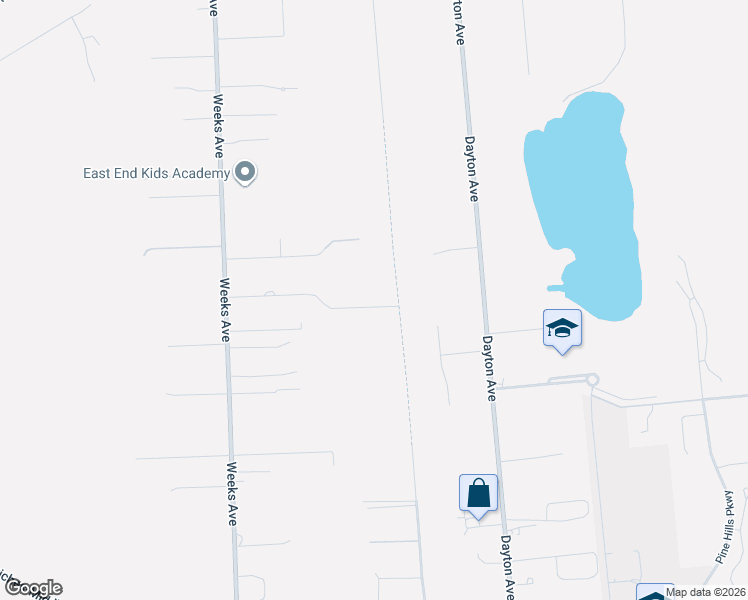 map of restaurants, bars, coffee shops, grocery stores, and more near 21 Victoria Lane in Manorville