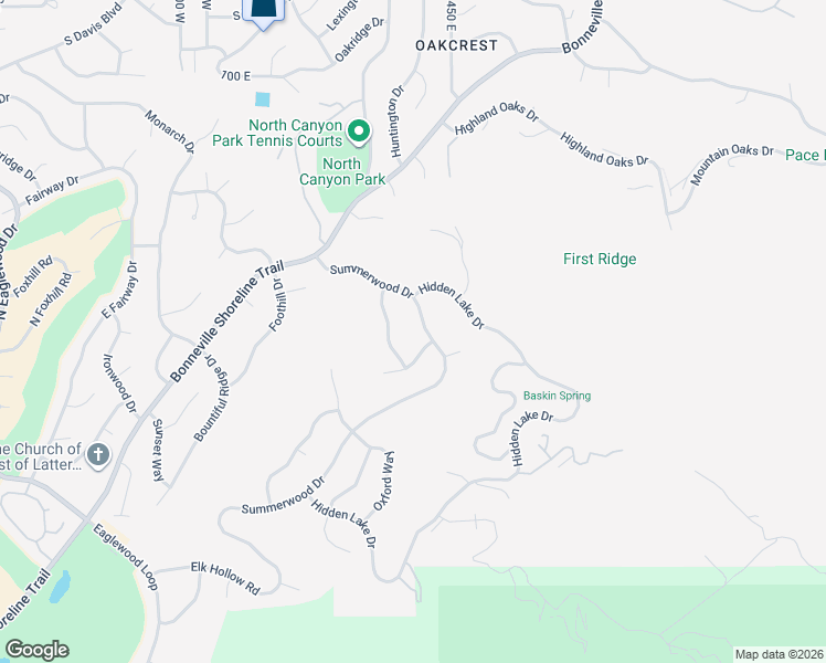 map of restaurants, bars, coffee shops, grocery stores, and more near 327 Summermeadow Circle in Bountiful