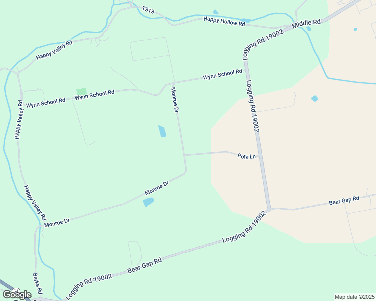 map of restaurants, bars, coffee shops, grocery stores, and more near 63 Monroe Drive in Elysburg