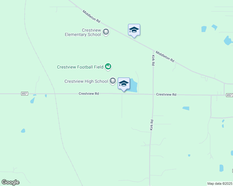 map of restaurants, bars, coffee shops, grocery stores, and more near 44100 Crestview Road in Columbiana