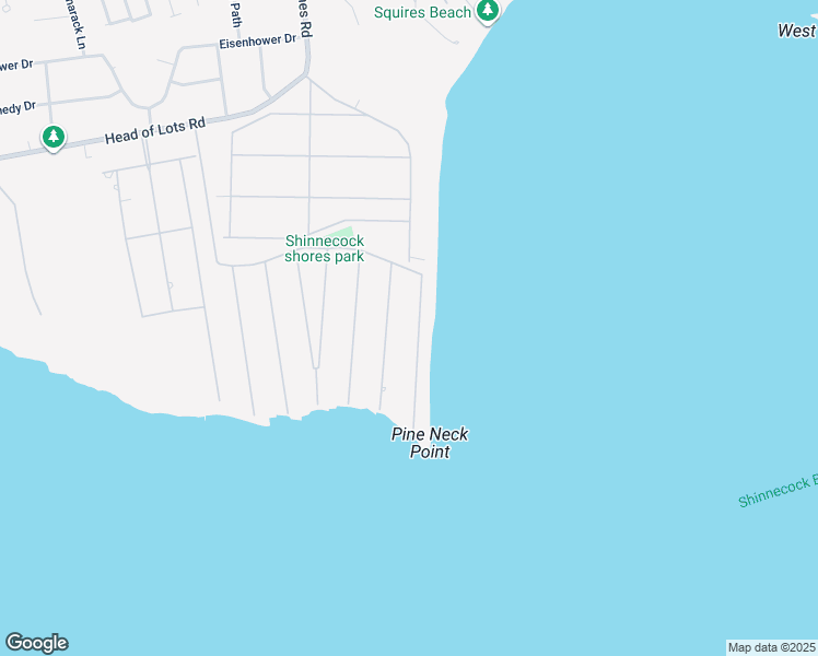 map of restaurants, bars, coffee shops, grocery stores, and more near 20 Shinnecock Road in East Quogue