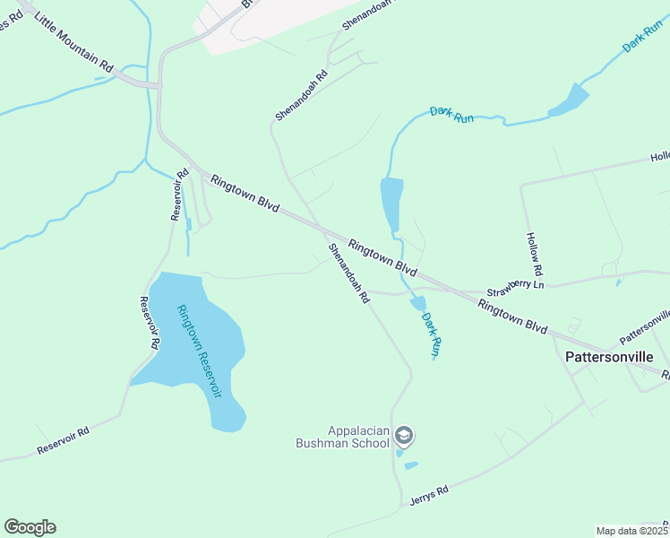 map of restaurants, bars, coffee shops, grocery stores, and more near Pump House Lane in Schuylkill County