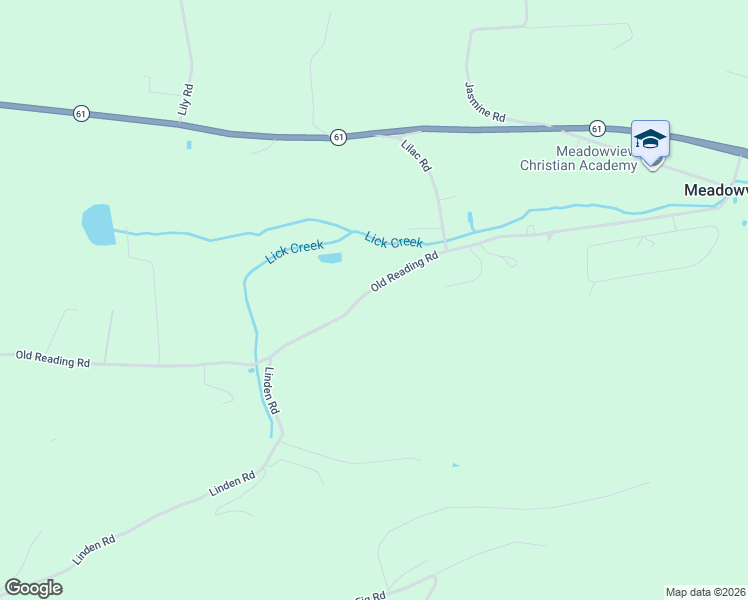 map of restaurants, bars, coffee shops, grocery stores, and more near Old Reading Road in Paxinos