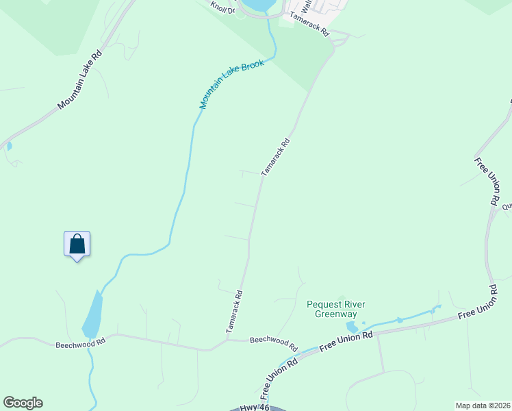 map of restaurants, bars, coffee shops, grocery stores, and more near 43 Tamarack Road in Belvidere