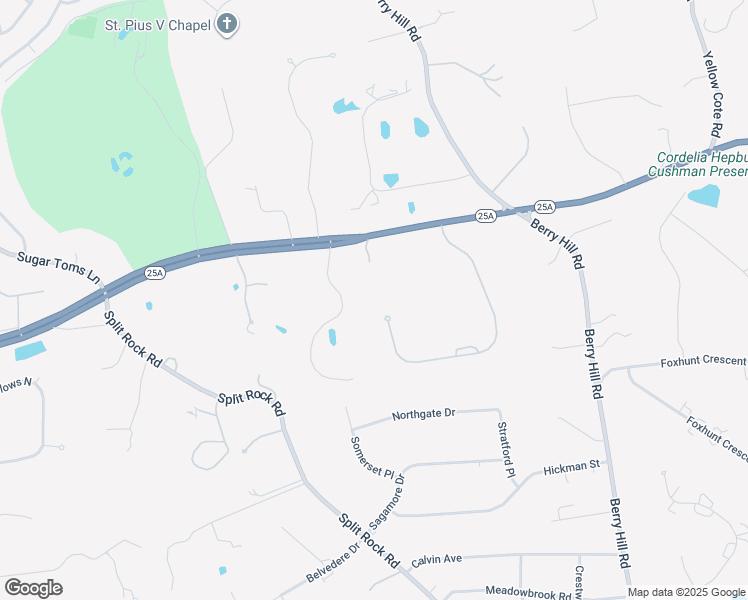 map of restaurants, bars, coffee shops, grocery stores, and more near 450 Annandale Drive in Syosset