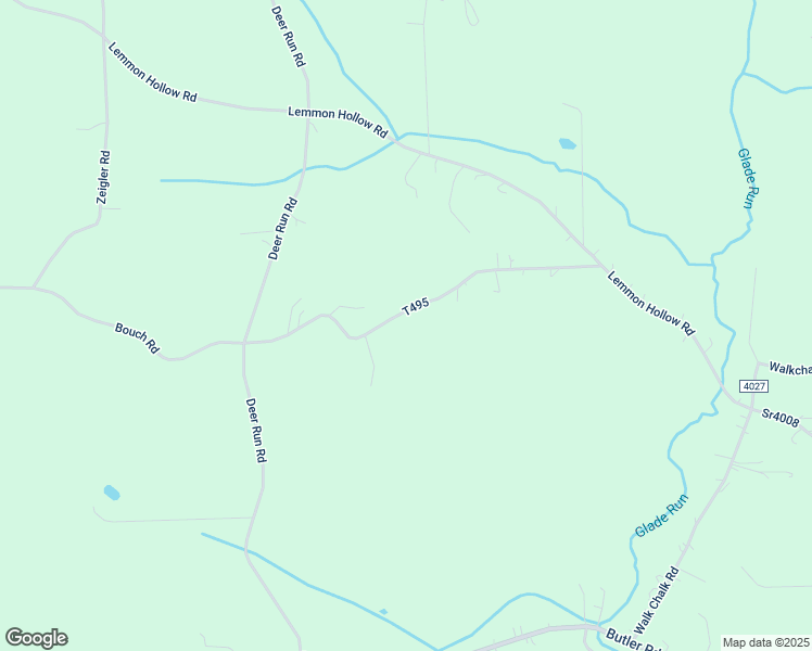 map of restaurants, bars, coffee shops, grocery stores, and more near 185 Bouch Road in Kittanning