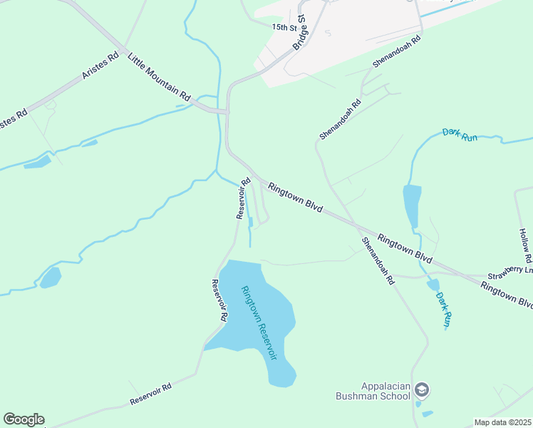 map of restaurants, bars, coffee shops, grocery stores, and more near 21 Daves Road in Ringtown
