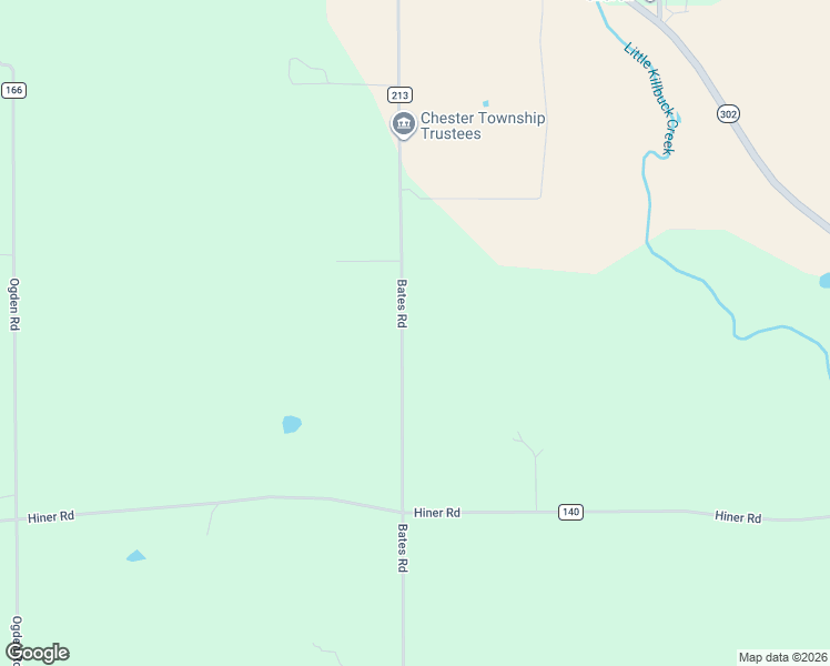 map of restaurants, bars, coffee shops, grocery stores, and more near 3763 Bates Road in Wooster