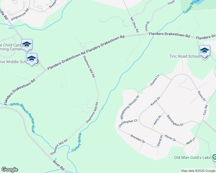 map of restaurants, bars, coffee shops, grocery stores, and more near 29 Stephens Mill Road in Hackettstown
