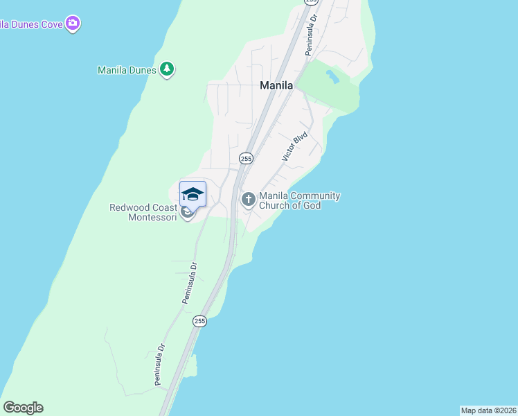 map of restaurants, bars, coffee shops, grocery stores, and more near 274 Dean Street in Arcata