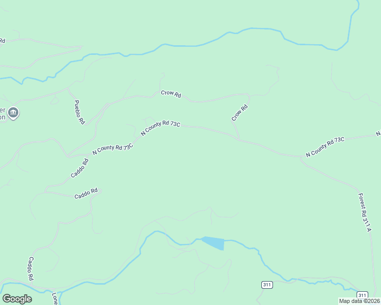 map of restaurants, bars, coffee shops, grocery stores, and more near 6436 North County Road 73c in Red Feather Lakes