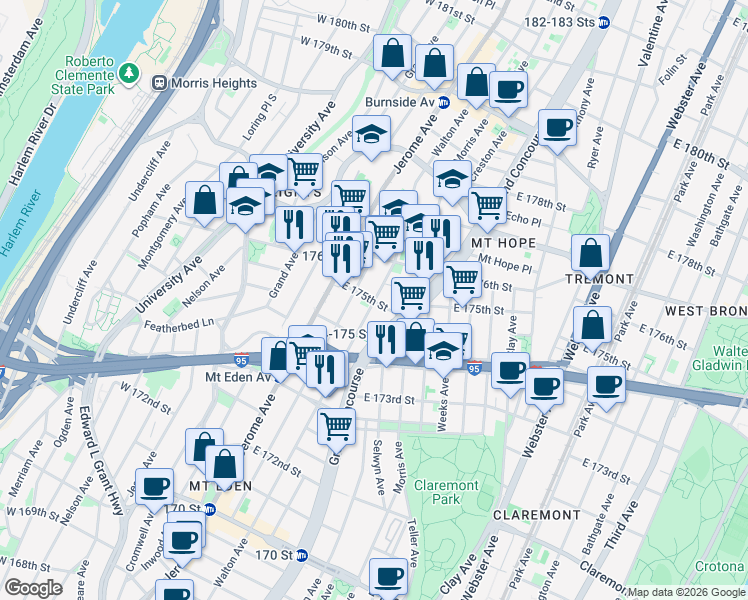 Walton Avenue & East 175th Street, New York NY Walk Score