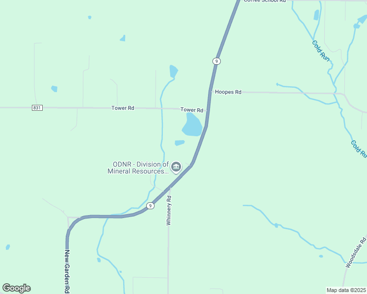 map of restaurants, bars, coffee shops, grocery stores, and more near 3589 New Garden Road in Salem