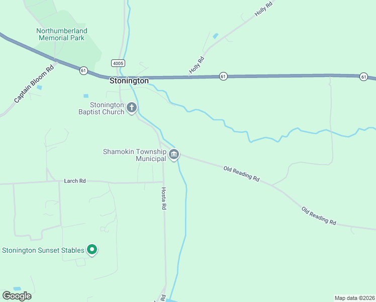 map of restaurants, bars, coffee shops, grocery stores, and more near 174 Old Reading Road in Sunbury