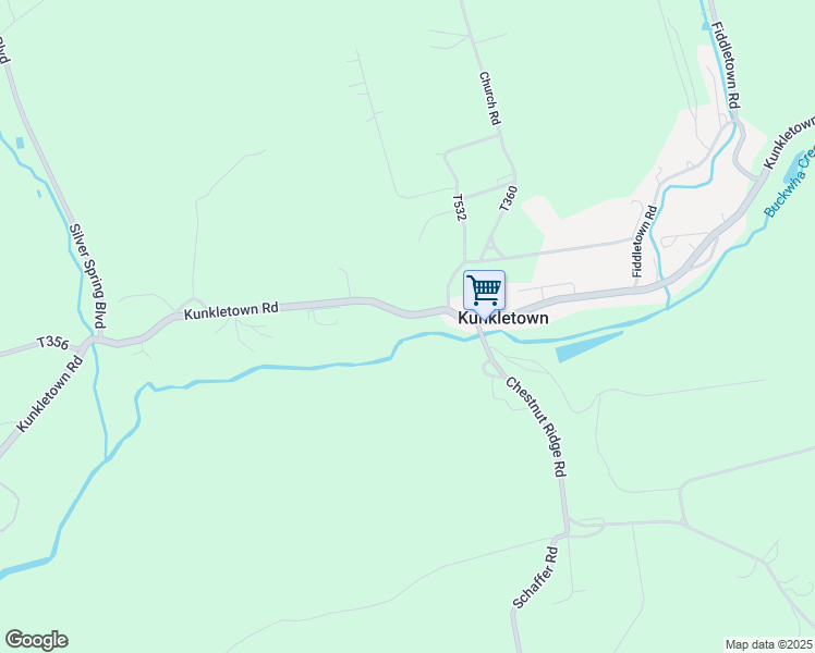 map of restaurants, bars, coffee shops, grocery stores, and more near 548 Kunkletown Road in Kunkletown