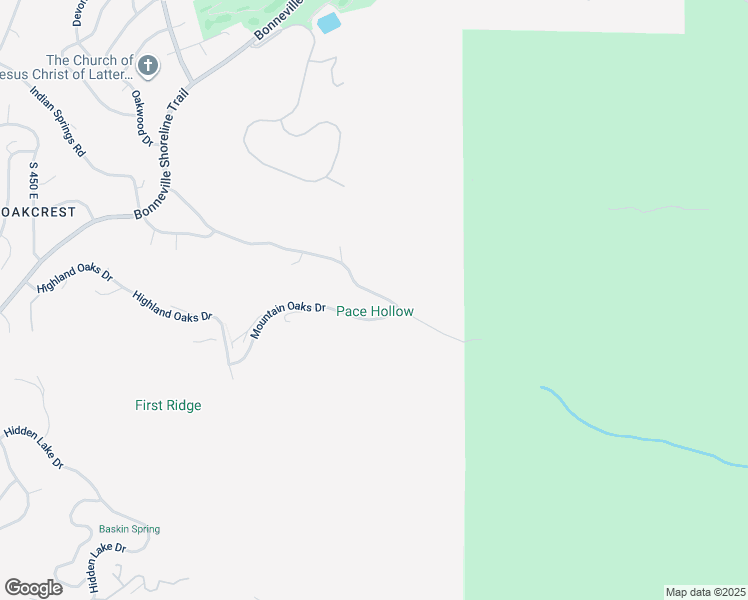 map of restaurants, bars, coffee shops, grocery stores, and more near 1284 Canyon Creek Drive in Bountiful