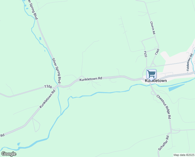 map of restaurants, bars, coffee shops, grocery stores, and more near 444 Kunkletown Road in Kunkletown