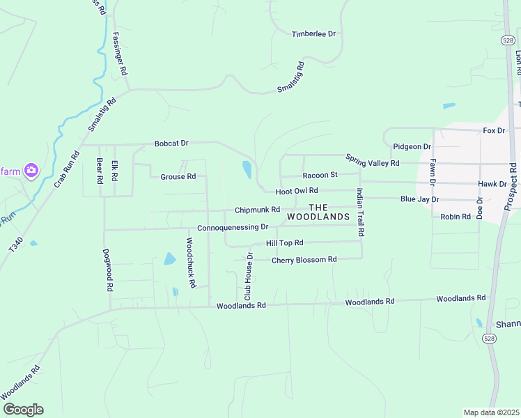 map of restaurants, bars, coffee shops, grocery stores, and more near 237 Connoquenessing Drive in Evans City