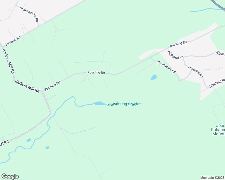 map of restaurants, bars, coffee shops, grocery stores, and more near 97A Russling Road in Hackettstown