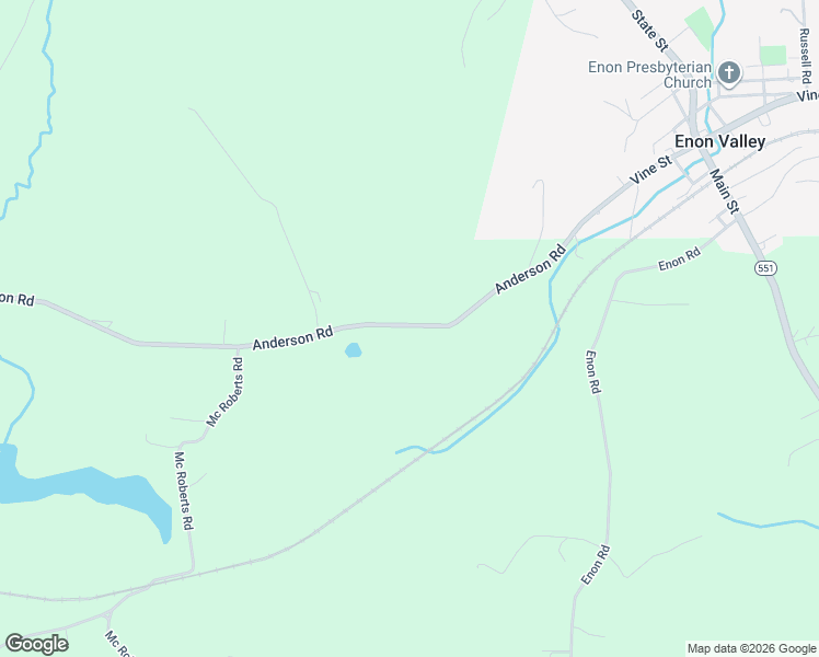 map of restaurants, bars, coffee shops, grocery stores, and more near in Enon Valley