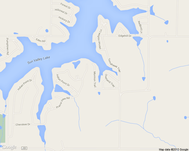 map of restaurants, bars, coffee shops, grocery stores, and more near 599 Mormon Trail in Ellston